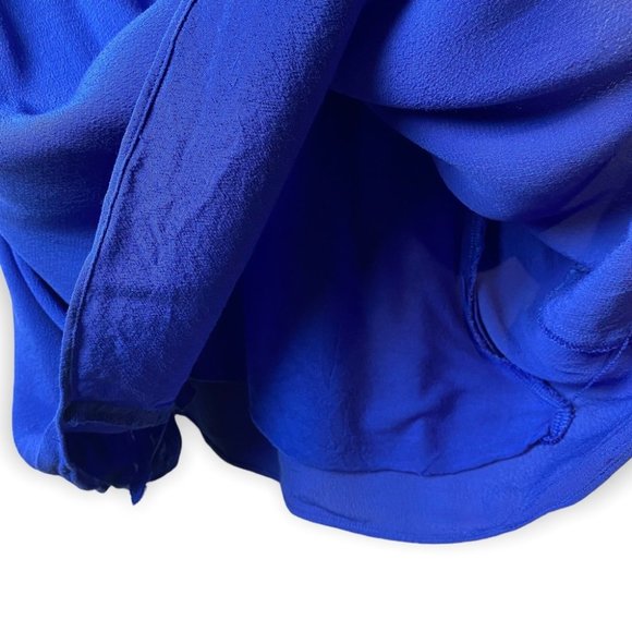 Wilfred Free Aritzia Blue Vivienne Slip Spagetti Strap Mini Dress - Picture 8 of 10